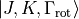 | J,K,\Gamma_{\rm rot} \rangle