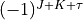 (-1)^{J+K+\tau}