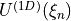 U^{(1D)}(\xi_n)