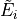 \tilde{E}_i