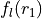 f_{l}(r_1)