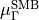 \mu_{\Gamma}^{\rm SMB}