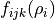 f_{ijk}(\rho_i)