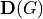 {\bf D}(G)