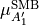 \mu_{A'_1}^{\rm SMB}