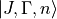 |J,\Gamma,n\rangle