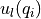 u_{l}(q_i)