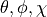 \theta,\phi,\chi