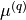 \mu^{(q)}