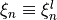 \xi_n \equiv \xi_n^l