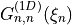 G_{n,n}^{(1D)}(\xi_n)