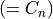(= C_n)